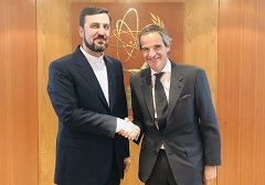 دیدار نماینده ایران با مدیرکل آژانس بین‌المللی انرژی اتمی