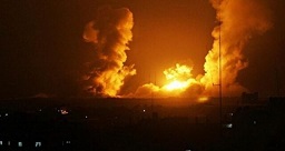 حمله موشکی رژیم صهیونیستی به شمال نوار غزه
