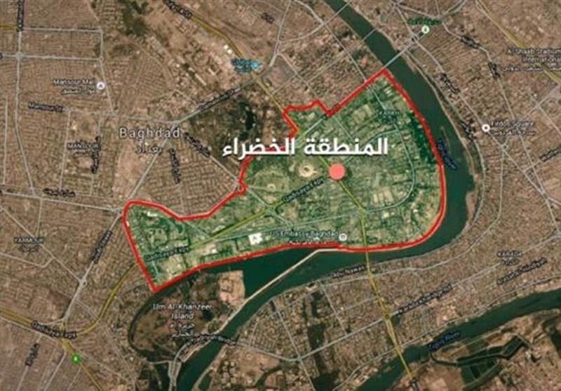 حمله موشکی به منطقه الخضراء در بغداد/ تکذیب حمله موشکی به پایگاه التاجی