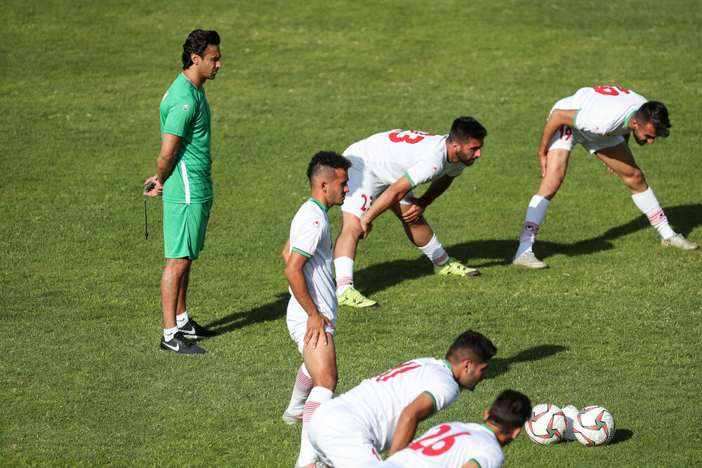 اولین تمرین تیم ملی امید ایران به سرمربی گری فرهاد مجیدی (+عکس)