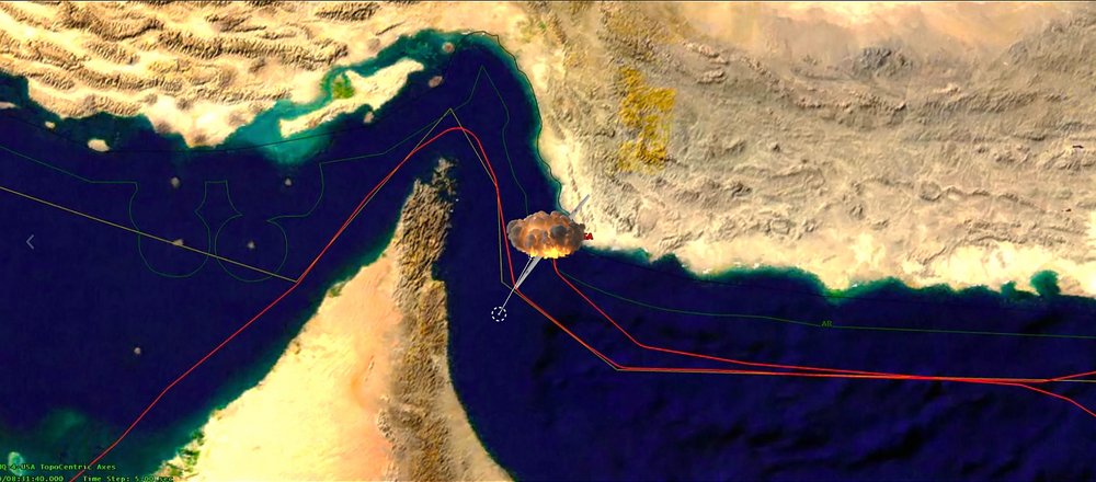 پهپاد جاسوسی آمریکا چند کیلومتر وارد خاک ایران شده بود (+عکس)
