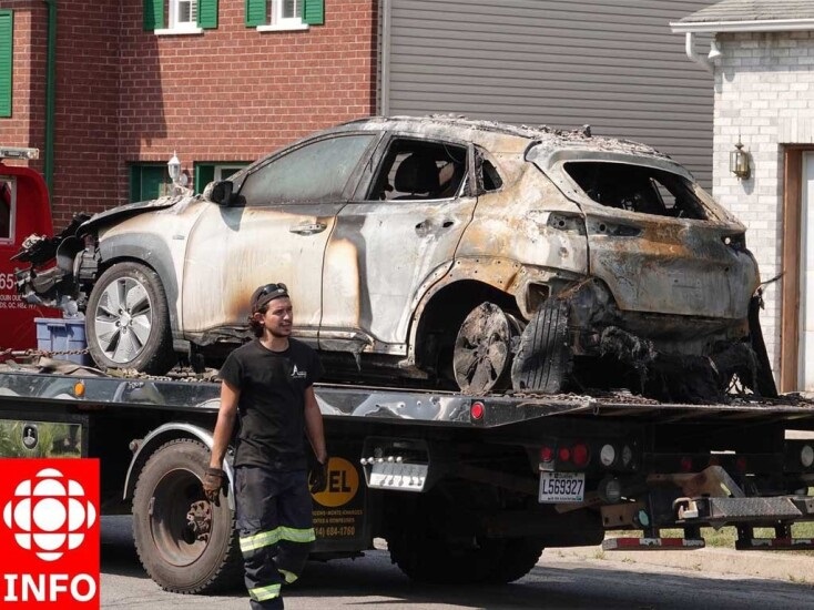 انفجار اولین هیوندای کُنا الکتریکی در پارکینگ (+عکس) انفجار اولین هیوندای کُنا الکتریکی در پارکینگ (+عکس)