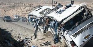 تصادف اتوبوس ایرانی در عراق/ 8 کشته