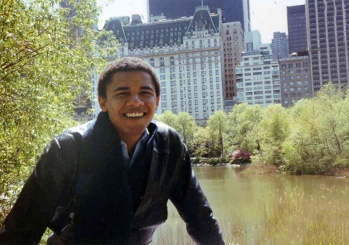 عکسی کمتر دیده شده از اوباما در دوران جوانی (+عکس)