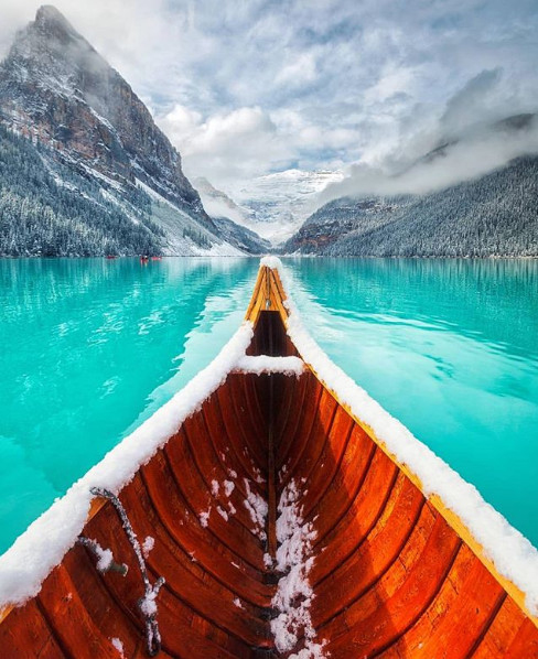 دریاچه رویایی لوئیس در کانادا (+عکس)