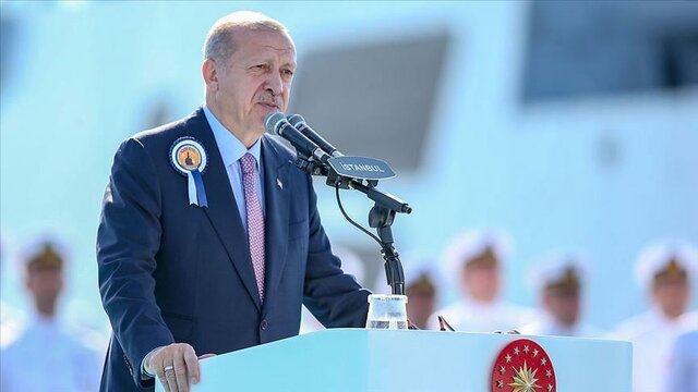اردوغان: تا عمق 30 تا 35 کیلومتری خاک سوریه پیش می‌رویم
