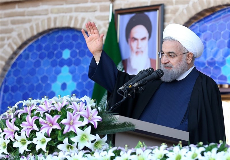 روحانی: ‌‌شرایط اقتصادی ‌‌ایران بهتر شد‌ / ‌یک ریال و دلار‌ هم در این دولت گم نشده است / اکتشاف یک میدان جدید نفتی