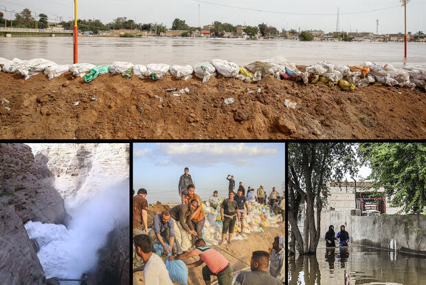 خطر سیلاب در کمین خوزستان/ نبض سیل بندها کند می‌زند