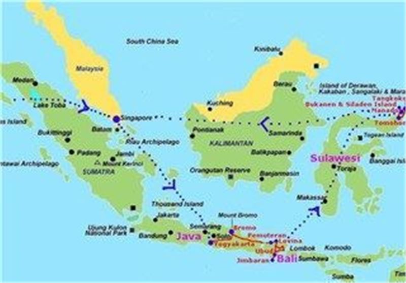 ۳۴ کشته در پی وقوع زلزله در اندونزی