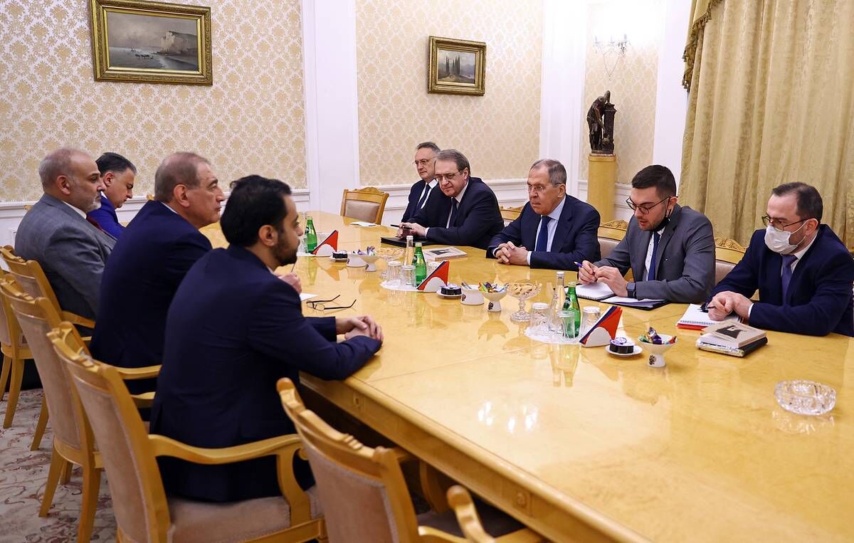 وزیرخارجه روسیه با هیئت مشترک اپوزیسیون سوری دیدار کرد