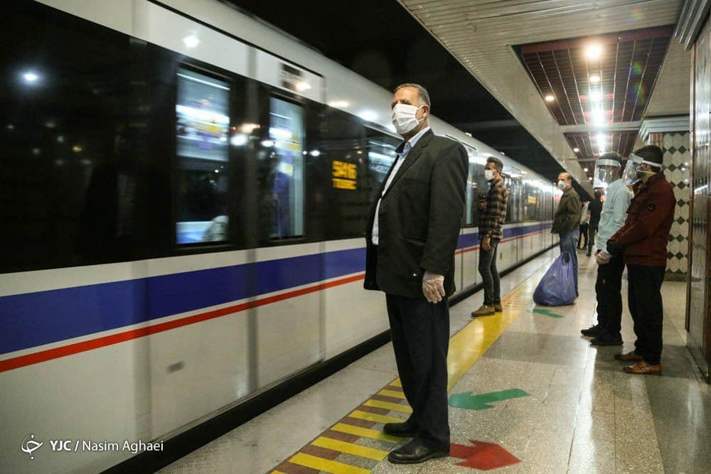 خط شش متروی تهران دهم و هفدهم بهمن سرویس دهی ندارد