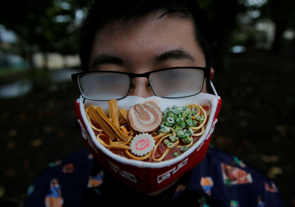خلاق ترین ماسک خوراکی در ژاپن +عکس