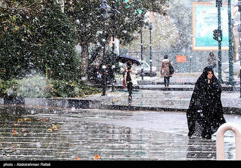 هواشناسی ایران ۹۹/۹/۱| برف و باران ۵ روزه در ۲۹ استان/ سامانه بارشی جدید در راه است