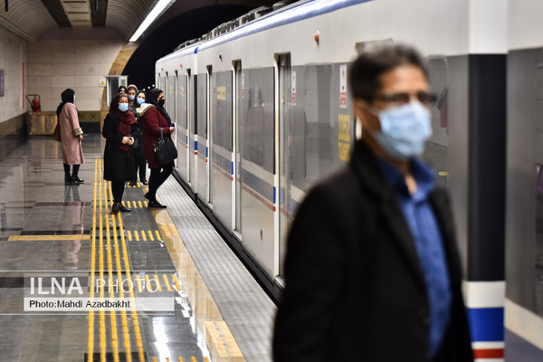 جابجایی بیش از ۱۳ میلیون مسافر با متروی تهران در فروردین ۱۴۰۰