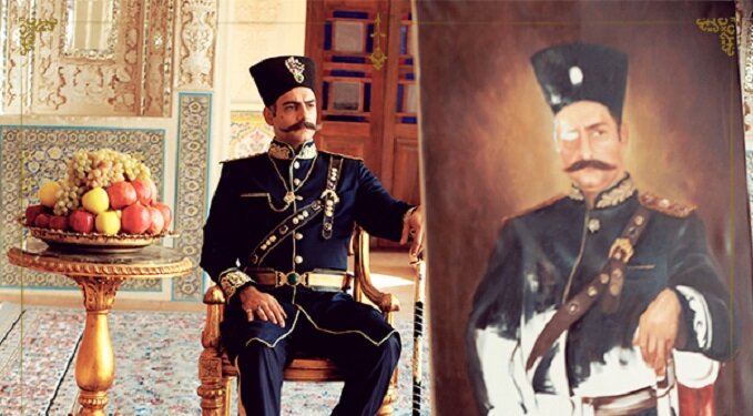 حامد کمیلی در لباس قاجار(عکس)