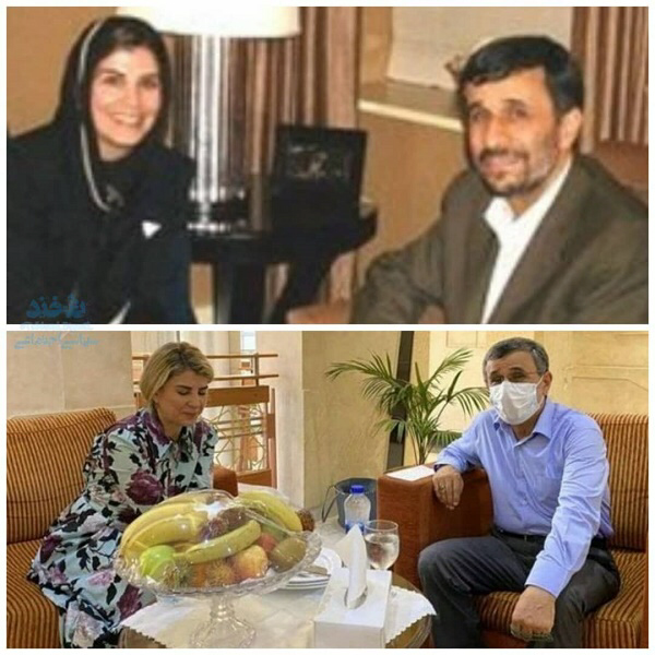تغییر دیدگاه احمدی‌نژاد را در این دو عکس ببینید