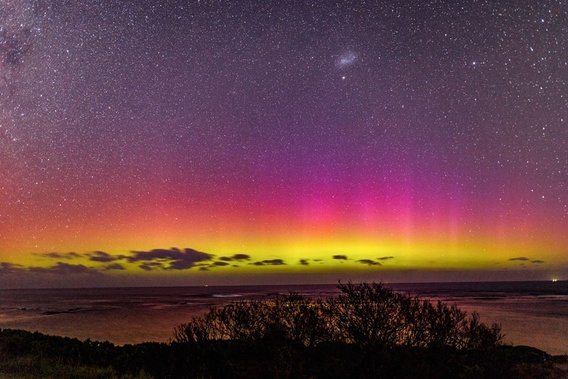 آسمان هزار رنگ استرالیا(+عکس)