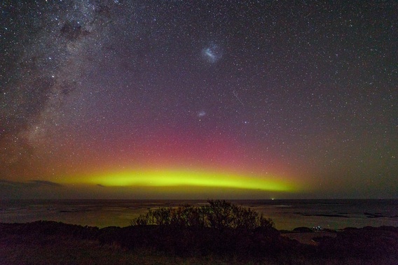 آسمان هزار رنگ استرالیا(+عکس)