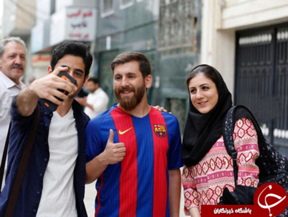 گزارش تصویری ایندیپندنت از مسی ایرانی(+عکس)