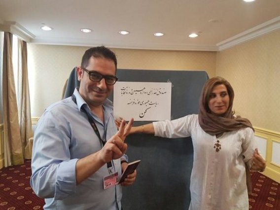اصغر فرهادی، فاطمه معتمد آریا و سینمایی ها در کن رای دادند (+ عکس)
