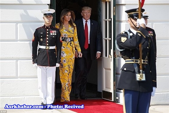 لباس ملانیا ترامپ یک شبه 700 هزار دلار فروش رفت(+عکس)