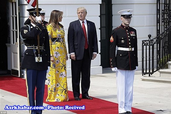 لباس ملانیا ترامپ یک شبه 700 هزار دلار فروش رفت(+عکس)