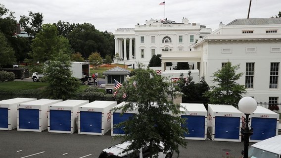کاخ سفید در دست تعمیر (+عکس)
