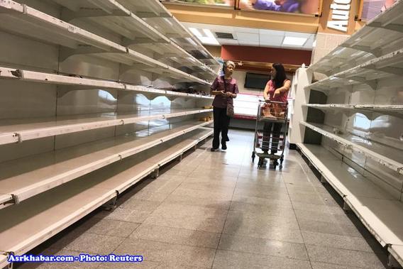 ادامه قحطی در ونزوئلا (عکس)