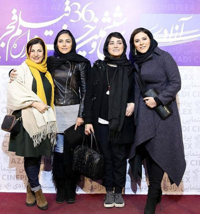 حضور بازیگران زن در افتتاحیه جشنواره فجر (+عکس)