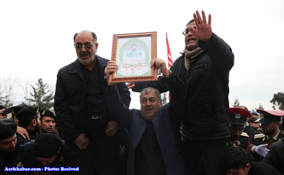 تشییع شهدای آشوب خیابان پاسداران (+عکس)