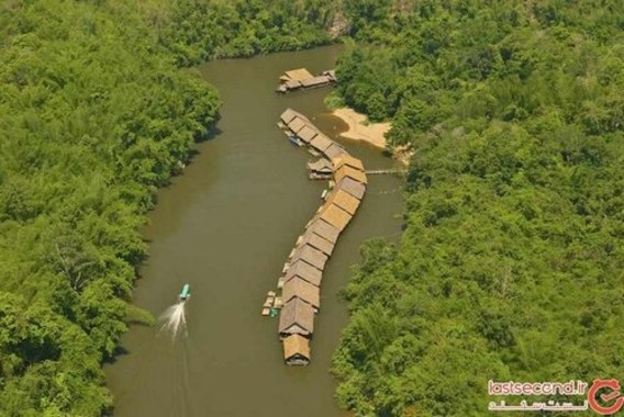هتلی شناور بروی آبها در تایلند (+عکس)