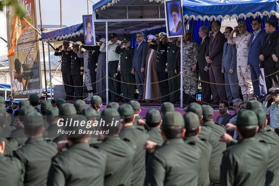 گزارش تصویری رژه نیروهای مسلح به مناسبت روز ارتش در رشت
