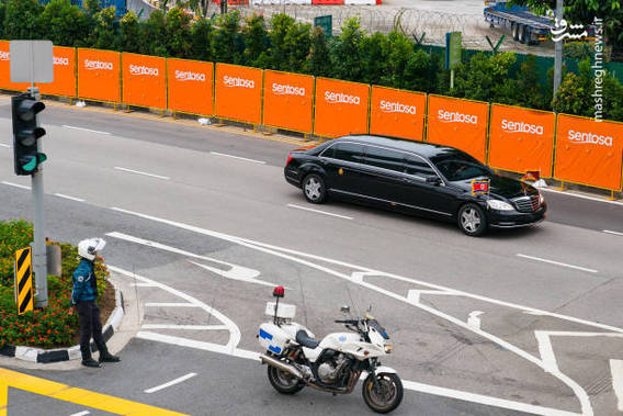 دیوار امنیتی سنگاپور برای ترامپ و اون (+عکس)