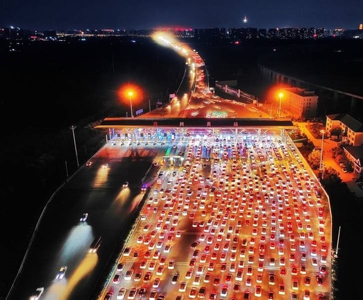 ترافیک چینی (+عکس)