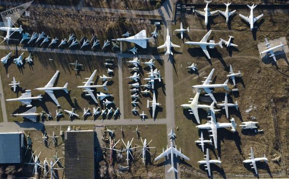 کلکسیون موزه نیروی هوایی روسیه (+عکس)