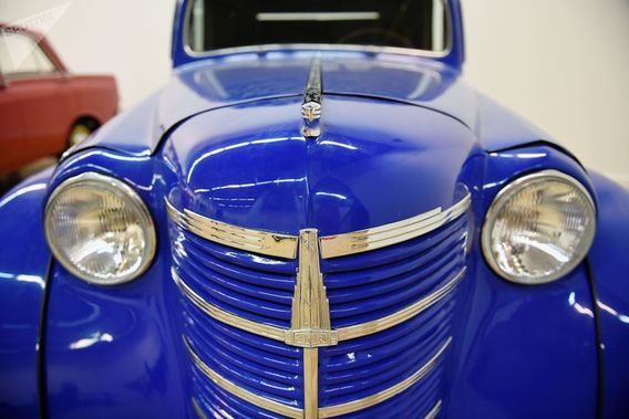 نمایشگاه «اتومبیل های کمیاب» در مسکو (+عکس)