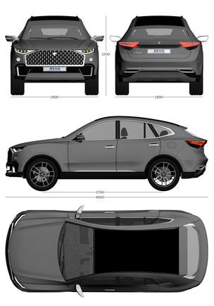 گنو، طراحی ایرانی برای شاسی بلند جدید ایران خودرو (+عکس)
