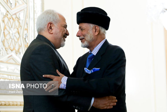 دیدار وزرای خارجه ایران و عمان (+عکس)