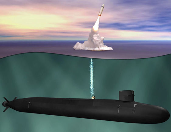 پنج زیردریایی که می توانند طی نیم ساعت دنیا را زیر و رو کنند (+عکس)