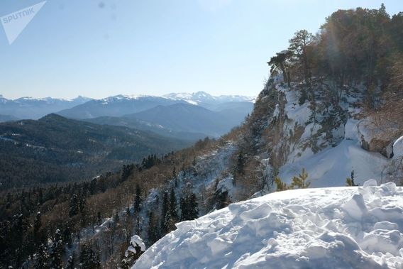 استراحت زمستانی در قفقاز (+عکس)