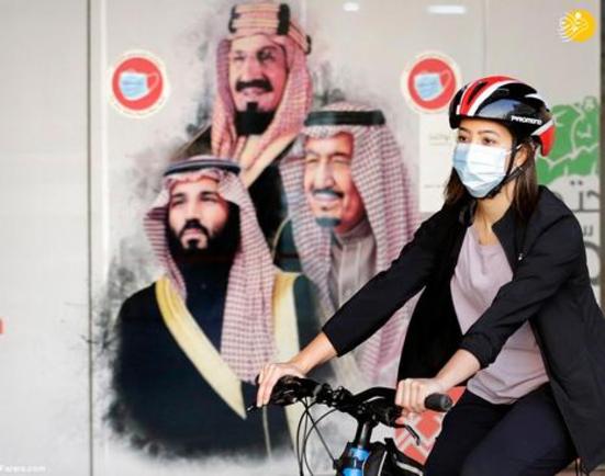 دوچرخه سواری زنان در عربستان (+عکس)