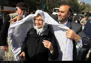 ورود قطار گردشگران خارجی به مشهد (تصاویر)