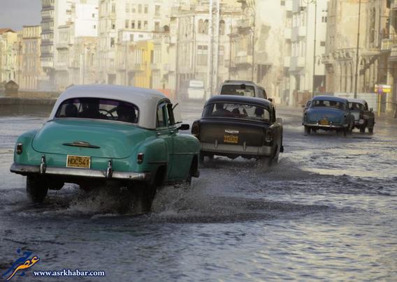 تصاویر دیدنی از خودروهای قدیمی در کوبا