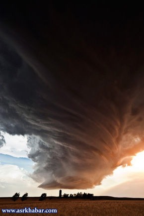 تصاویر فوق العاده از طوفان و گردباد