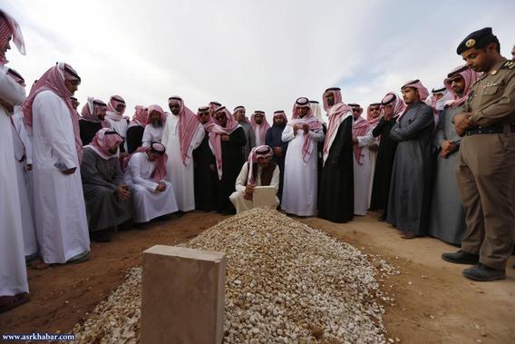 تصاویر جدید از تشییع جنازه شاه عربستان