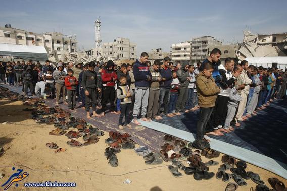 تصاویر ناراحت کننده از روی دیگر زندگی در غزه