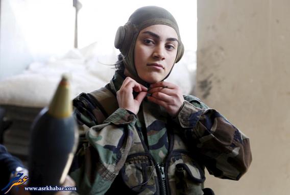 تصاویر ارتش زنان سوریه