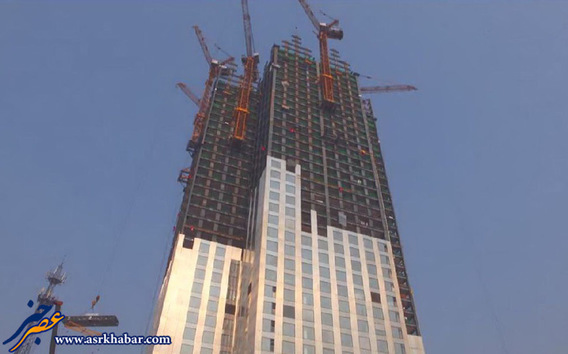 57 طبقه برج 19 روزه ساخته شد (تصاویر)