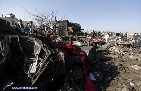 کشتار مردم یمن توسط عربستان و دوستان (تصاویر)