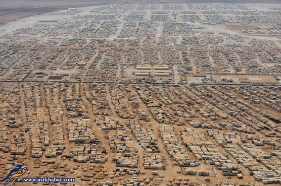اردن - اردوگاه پناهندگان سوریه